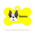 Taggie, French Bulldog Dog Tag, Bone