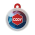 Taggie, Multi GM001 Geometroholic Pet Tag, Circle