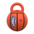 GiGwi Basket Ball With Rubber Handle Jumball Dog Toy, Orange