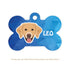 Taggie, Golden Dog Tag, Bone