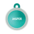 Taggie, Gradient X07 Pet Tag, Circle