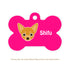 Taggie, Chihuahua Dog Tag, Bone