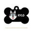 Taggie, Husky (Flaticon) Dog Tag, Bone