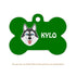 Taggie, Husky (Flaticon) Dog Tag, Bone