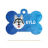 Taggie, Husky (Flaticon) Dog Tag, Bone