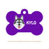 Taggie, Husky (Flaticon) Dog Tag, Bone