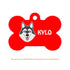 Taggie, Husky (Flaticon) Dog Tag, Bone