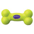 KONG AirDog Squeaker Bone Dog Toy, Yellow