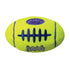 KONG AirDog Squeaker Football Dog Toy, Yellow