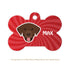 Taggie, Labrador (Chocolate Brown) Dog Tag, Bone