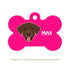 Taggie, Labrador (Chocolate Brown) Dog Tag, Bone