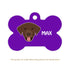 Taggie, Labrador (Chocolate Brown) Dog Tag, Bone