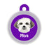 Taggie, Lhasa Apso Dog Tag, Circle
