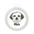 Taggie, Lhasa Apso Dog Tag, Circle