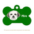 Taggie, Lhasa Apso Dog Tag, Bone