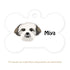 Taggie, Lhasa Apso Dog Tag, Bone