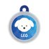 Taggie, Maltese Dog Tag, Circle