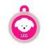 Taggie, Maltese Dog Tag, Circle