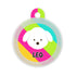 Taggie, Maltese Dog Tag, Circle