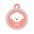 Taggie, Maltese Dog Tag, Circle