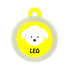 Taggie, Maltese Dog Tag, Circle