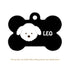 Taggie, Maltese Dog Tag, Bone