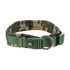 Trixie, Premium Collar with Neoprene Padding, Extra Wide, Camouflage/Forest Green