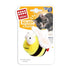 GiGwi Vibrating Running Bee with Catnip Inside Toy for Cat, Black and Yellow