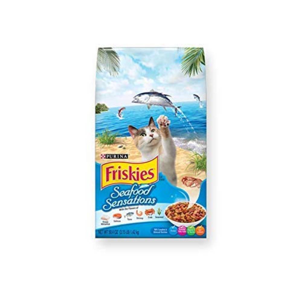 Purina Friskies Seafood Dry Cat Food kg