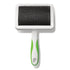 Andis Firm Slicker Brush, White/Lime Green - Medium