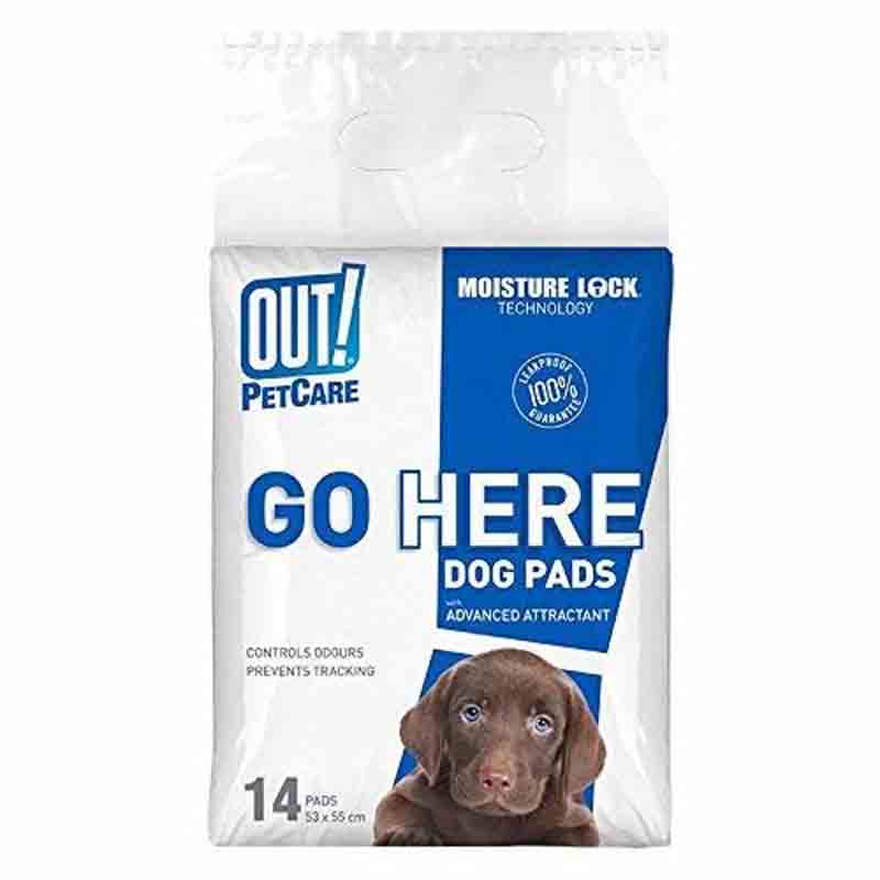 OUT! Moisture Lock Training Pad for Dogs, 22 x 22" inch