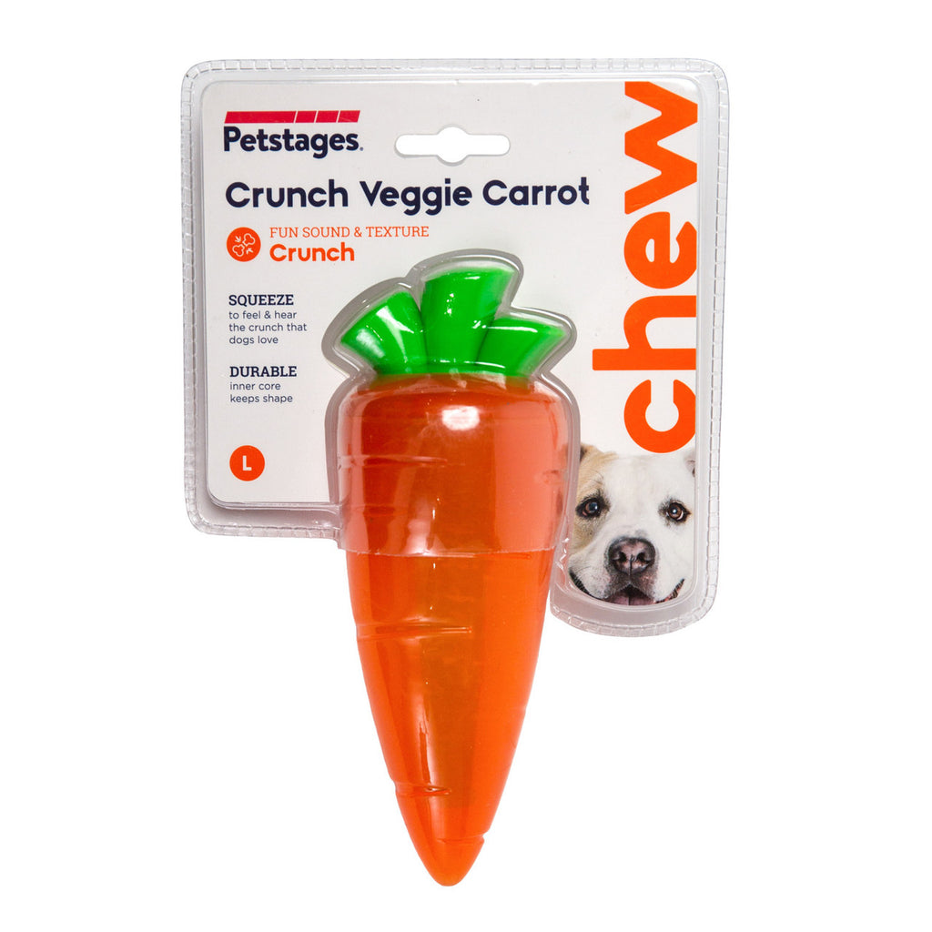 Outward Hound, Crunch Veggies Carrot, Orange, Large