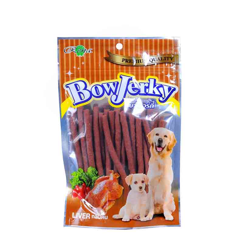 Rena BowJerky Liver Sticks For Dogs, 200 g