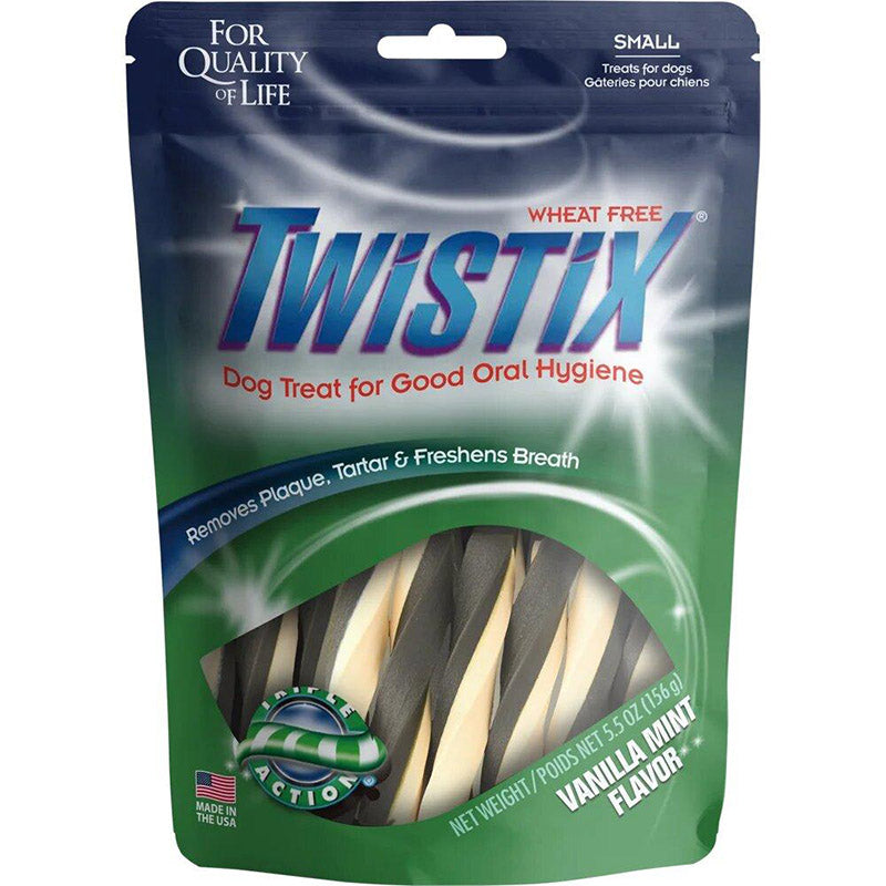 Twistix Dental Chew Sticks Vanilla Mint Flavor For Dogs, 156 g