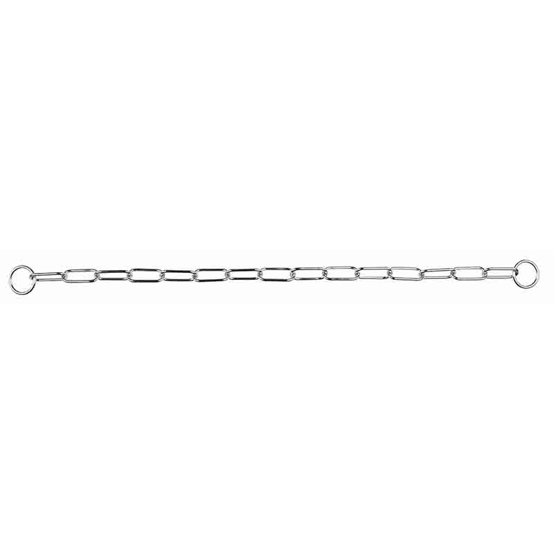 Trixie Stainless Steel Long Link Choke Chain,4.0 mm
