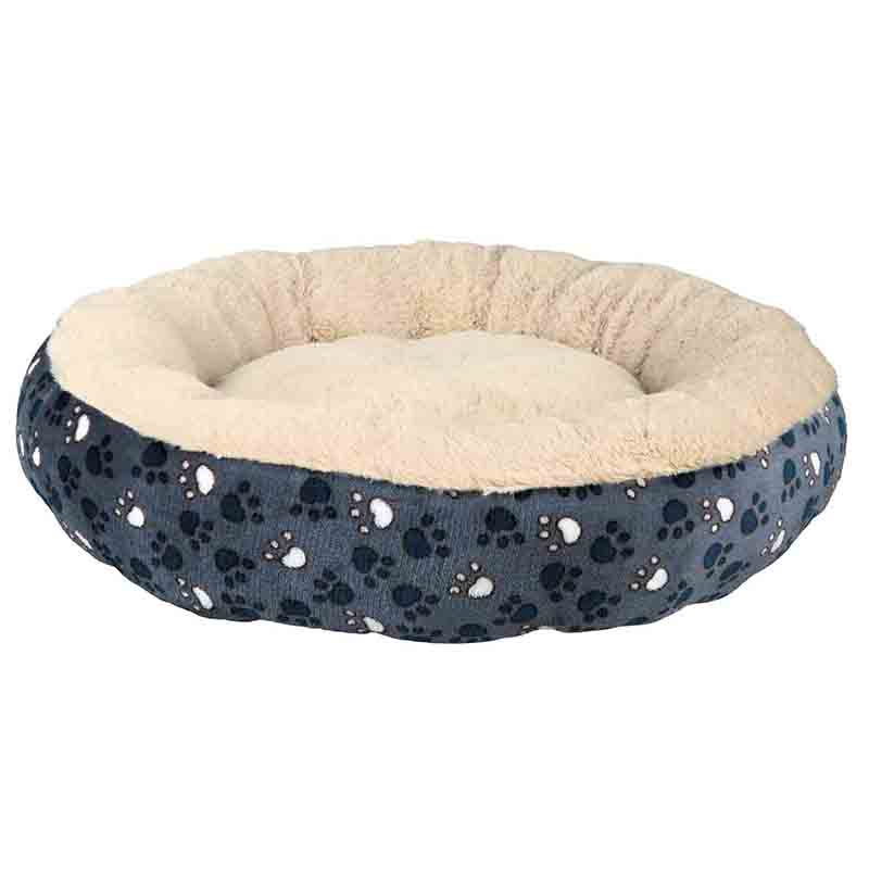 Trixie Tammy Dog Donut Bed Blue & Biege