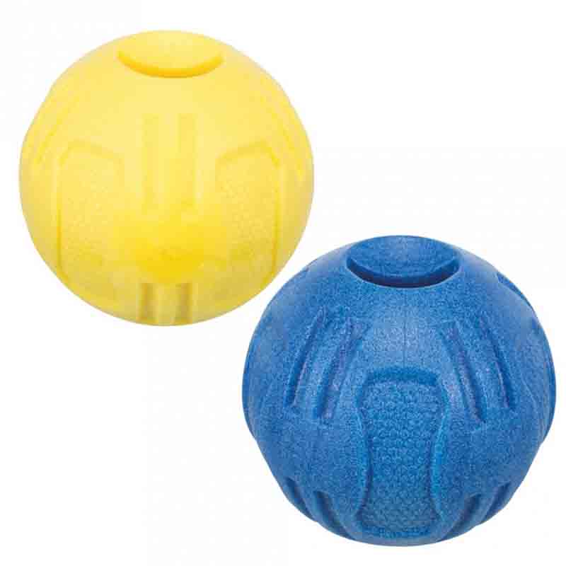 Trixie Sporting Ball Yellow, Dog Toy 8 cm