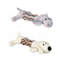 Trixie, Animal With Rope dog Toy (Assorted)