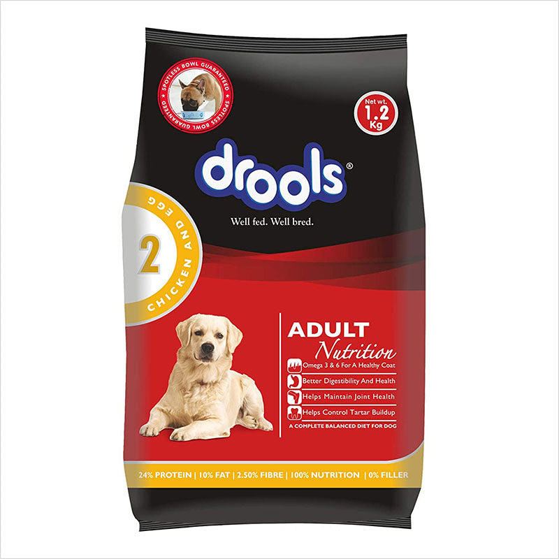 Drools Chicken and Egg Adult Dog Food, 1.2 kg