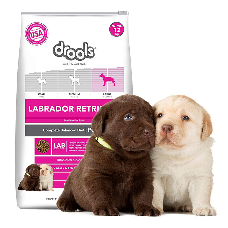 Drools Labrador Puppy Premium Dog Food, 12 kg