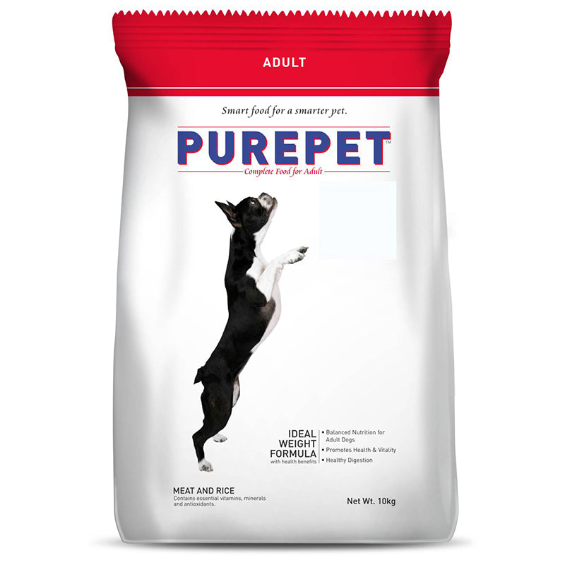 Purepet Adult, Meat and Rice, Dry Dog Food