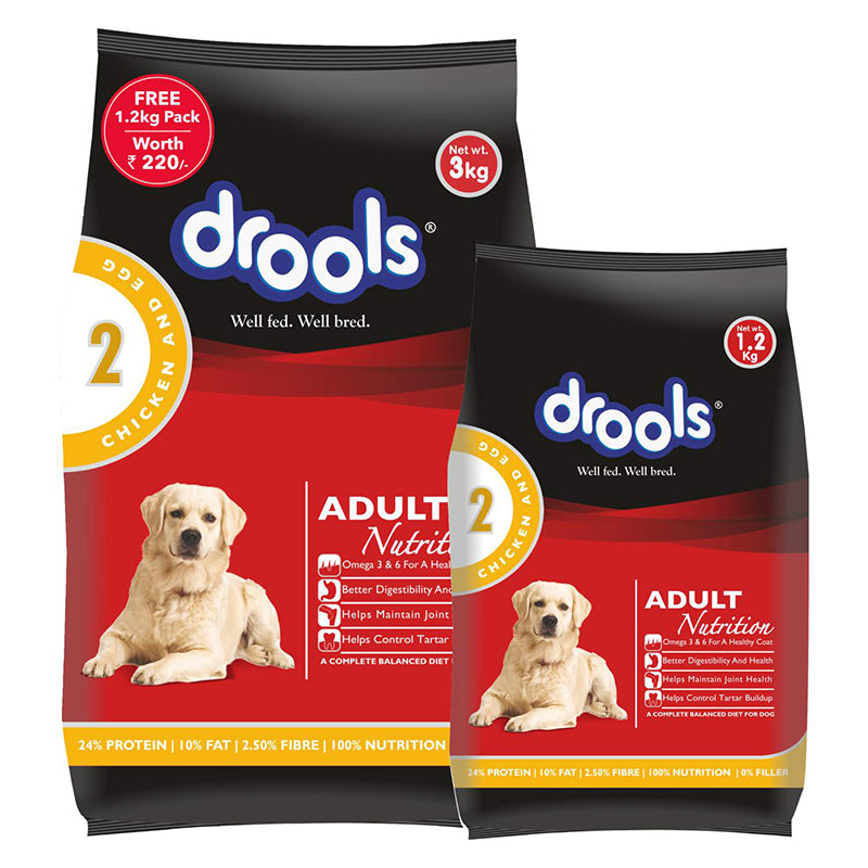 Drools Chicken & Egg Dry Dog Food