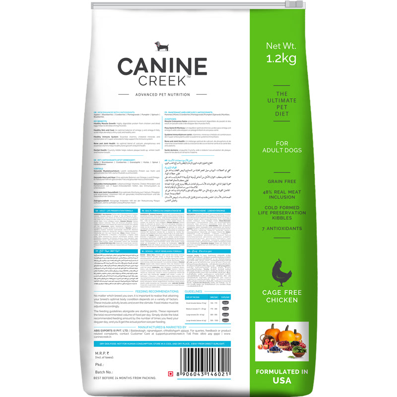Canine Creek Ultra Premium Dry Dog Food