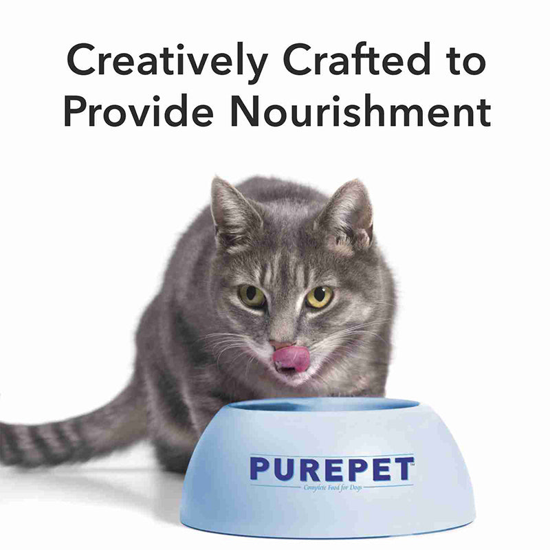 Purepet Wet Cat Food, Real Tuna and Chicken Liver in Gravy