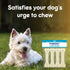 Purepet Pressed Chew Bones, Dog Treats, 6 inches - Pack of 4 Bones