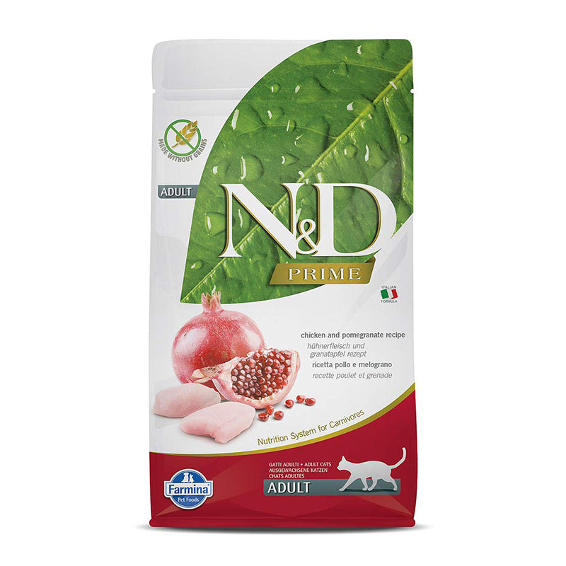 Farmina N&D Prime Adult Chicken and Pomegranate Grain free Dry Cat Food