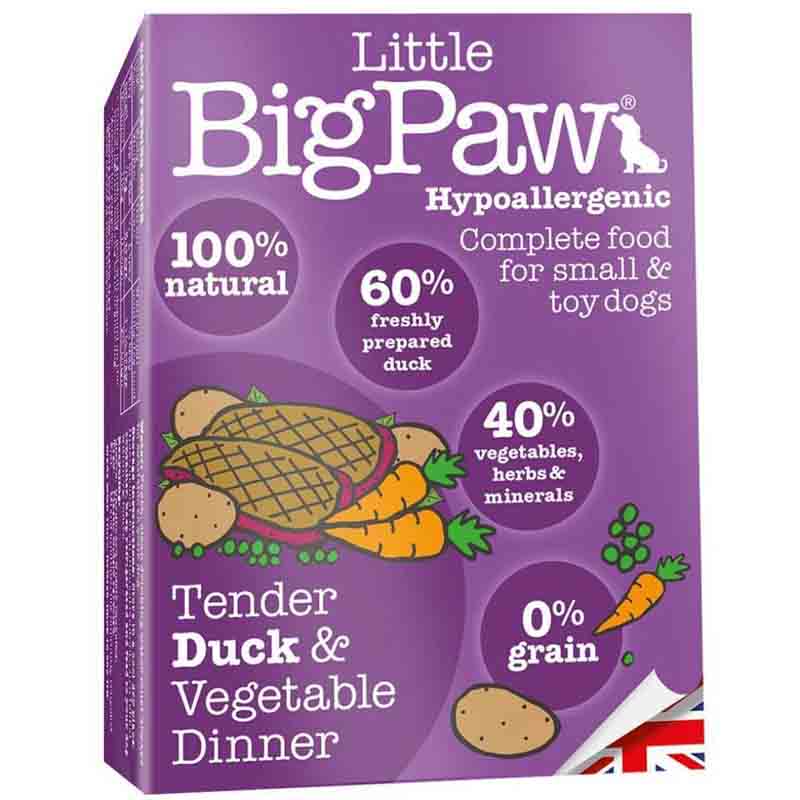 Little Big Paw Tender Duck and Vegetable, Wet Dog Food