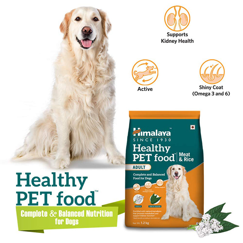 Himalaya Healthy Pet Food with Meat and Rice for Adult Dog