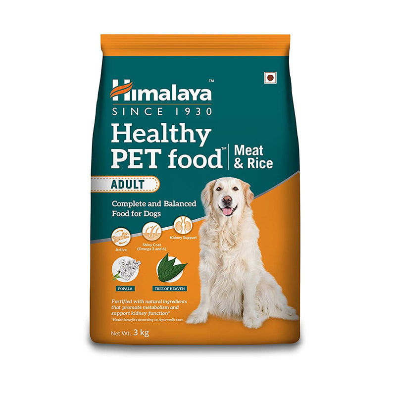 Himalaya Healthy Pet Food with Meat and Rice for Adult Dog