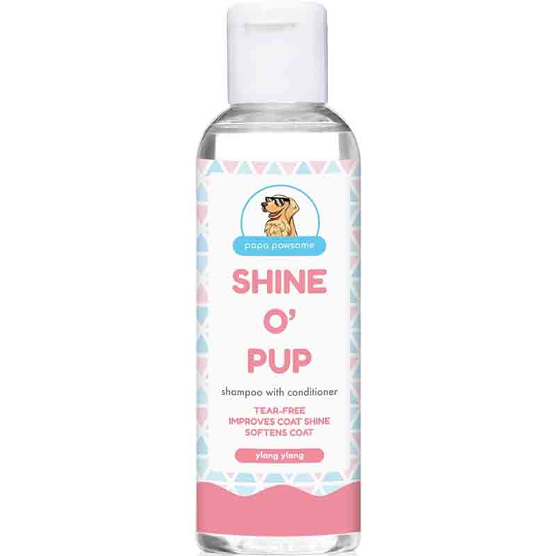Papa Pawsome Shine O' Pup Tear-Free Shampoo with Conditioner for Dog
